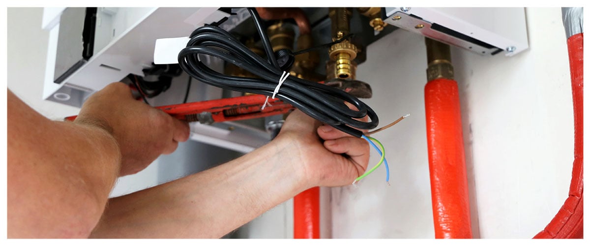 Dépannage, entretien et réparation d’appareils de chauffage